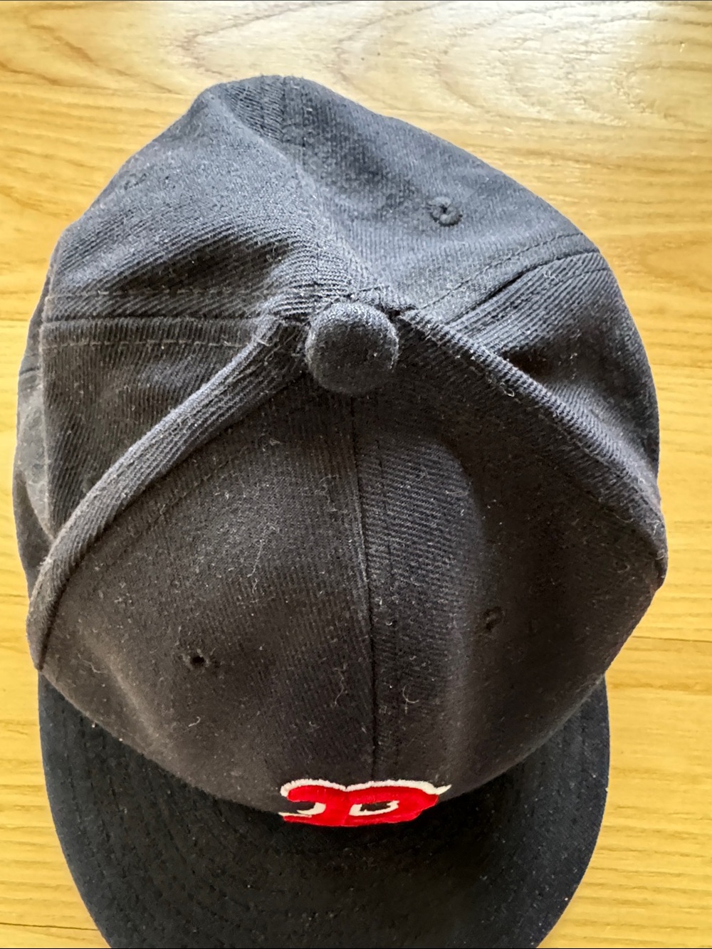 New Era 59FIFTY Boston Red Sox Fitted Hat Size 7 5/8 MLB Cap - Picture 5 of 8